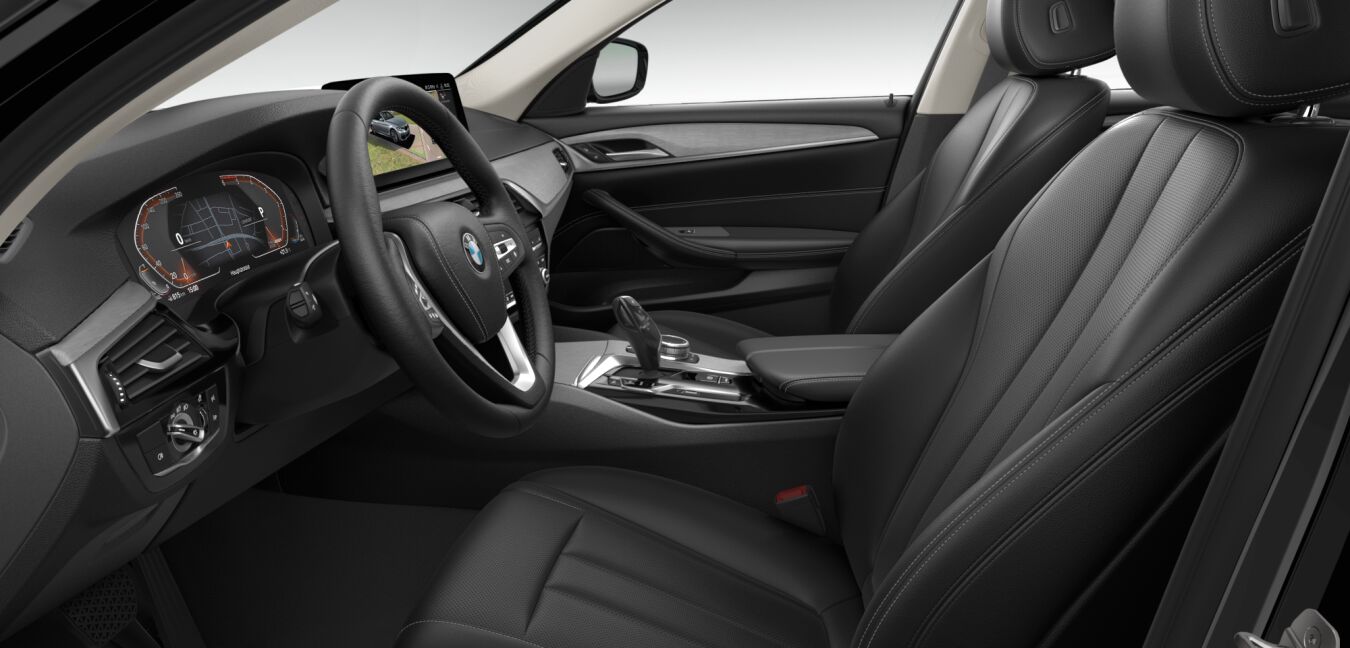 BMW BMW 5er im Innenraum seitlich BMW BMW 5er im Innenraum seitlich