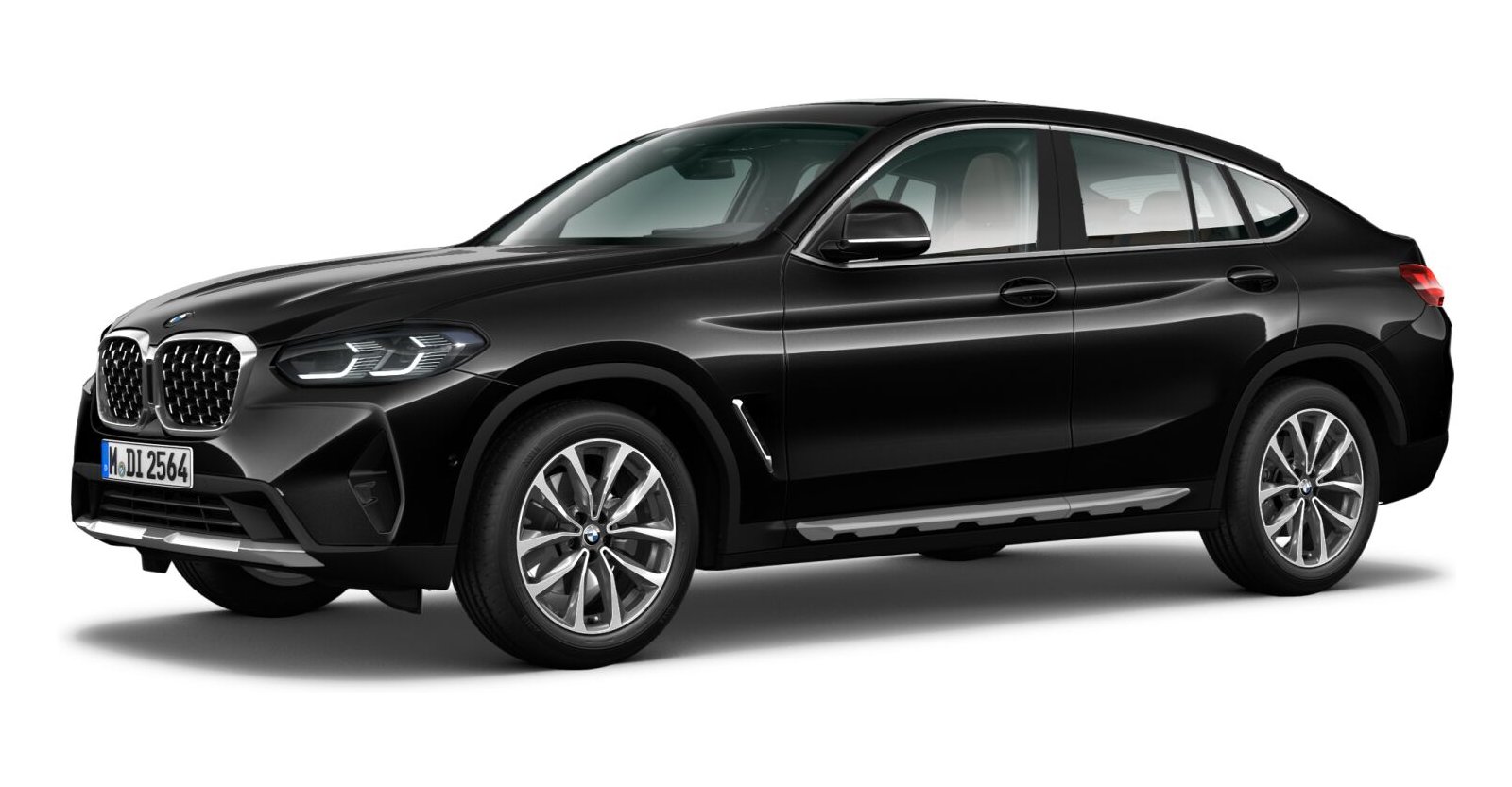 BMW BMW X in Schwarz von vorne BMW BMW X in Schwarz von vorne