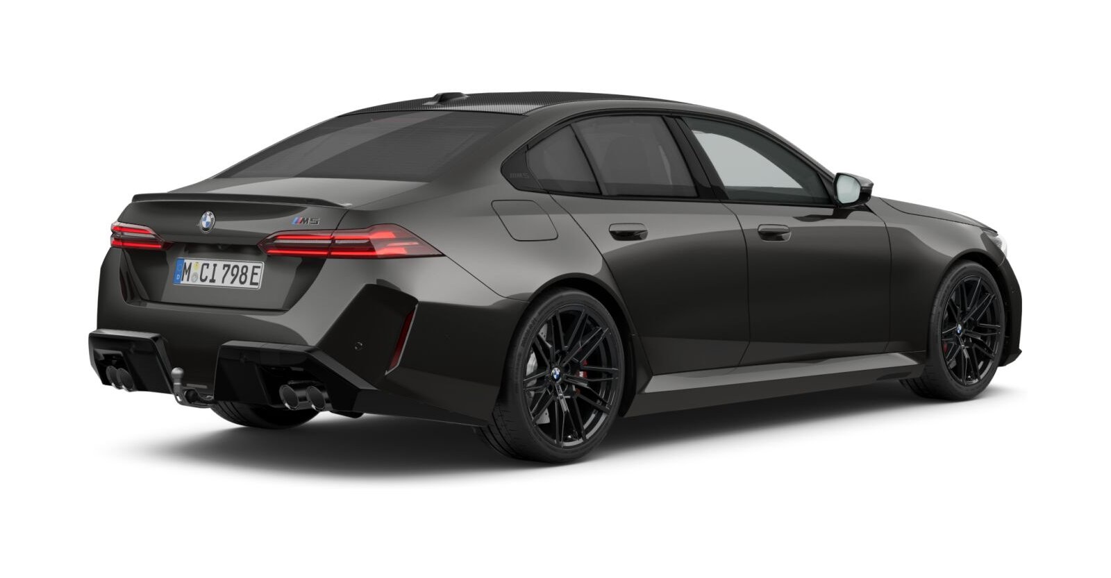 BMW BMW M in Grau von hinten BMW BMW M in Grau von hinten