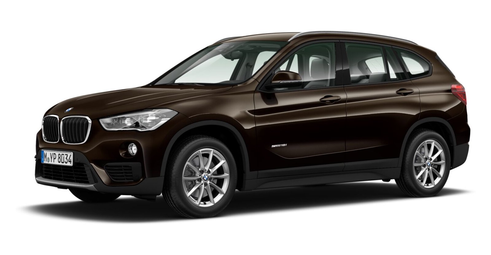 BMW BMW X in Braun von vorne BMW BMW X in Braun von vorne