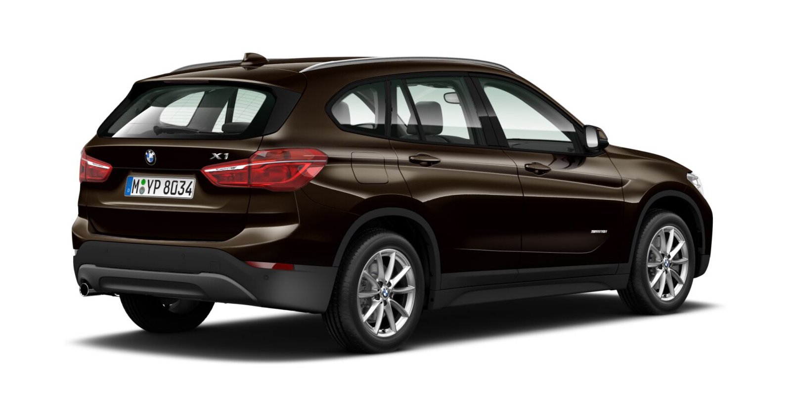 BMW BMW X in Braun von hinten BMW BMW X in Braun von hinten