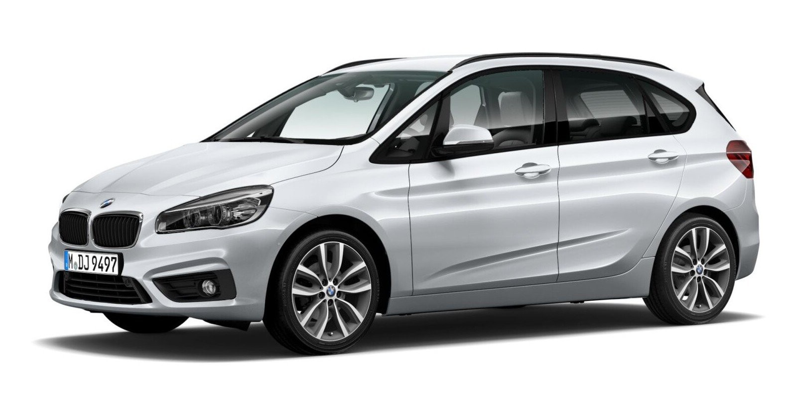 BMW BMW 2er in Silber von vorne BMW BMW 2er in Silber von vorne
