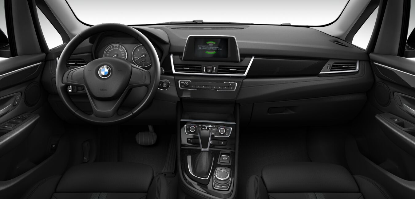 BMW BMW 2er im Innenraum von vorne