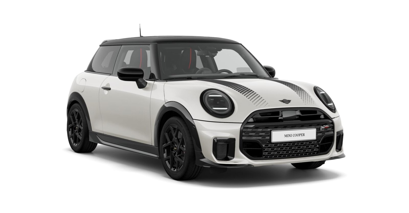 MINI Cooper S in Weiß von vorne