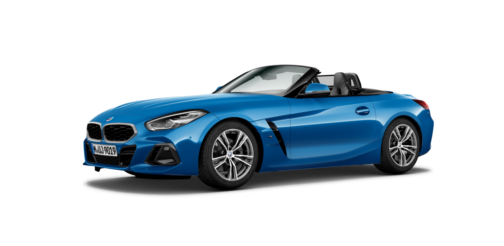 BMW BMW Z in Blau von vorne BMW BMW Z in Blau von vorne