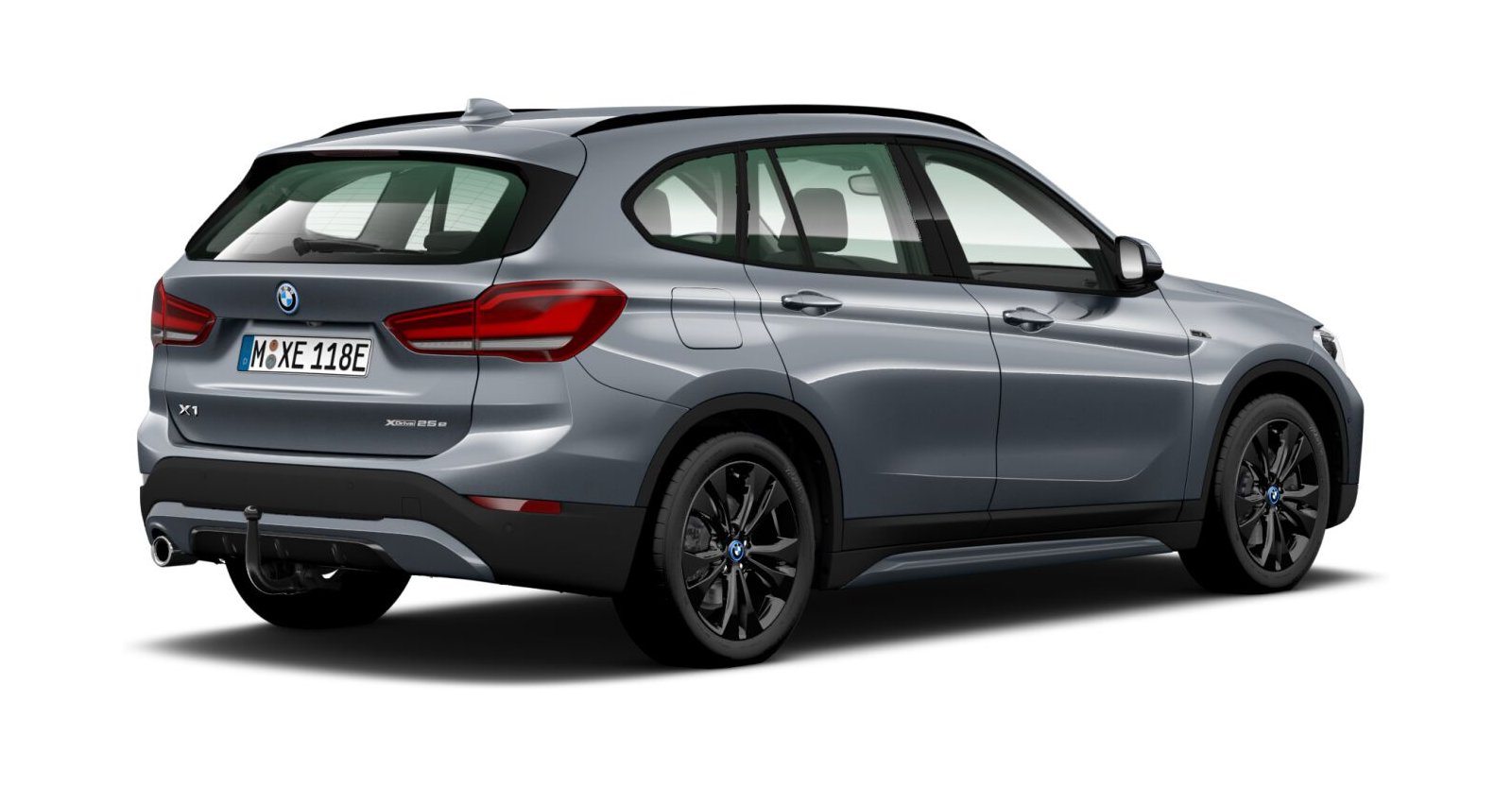 BMW BMW X in Grau von hinten BMW BMW X in Grau von hinten