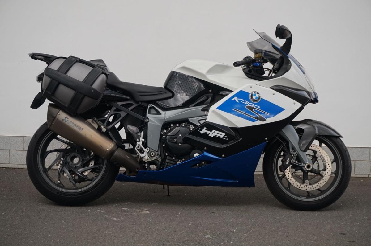 BMW K 1300 S in Weiß von vorne