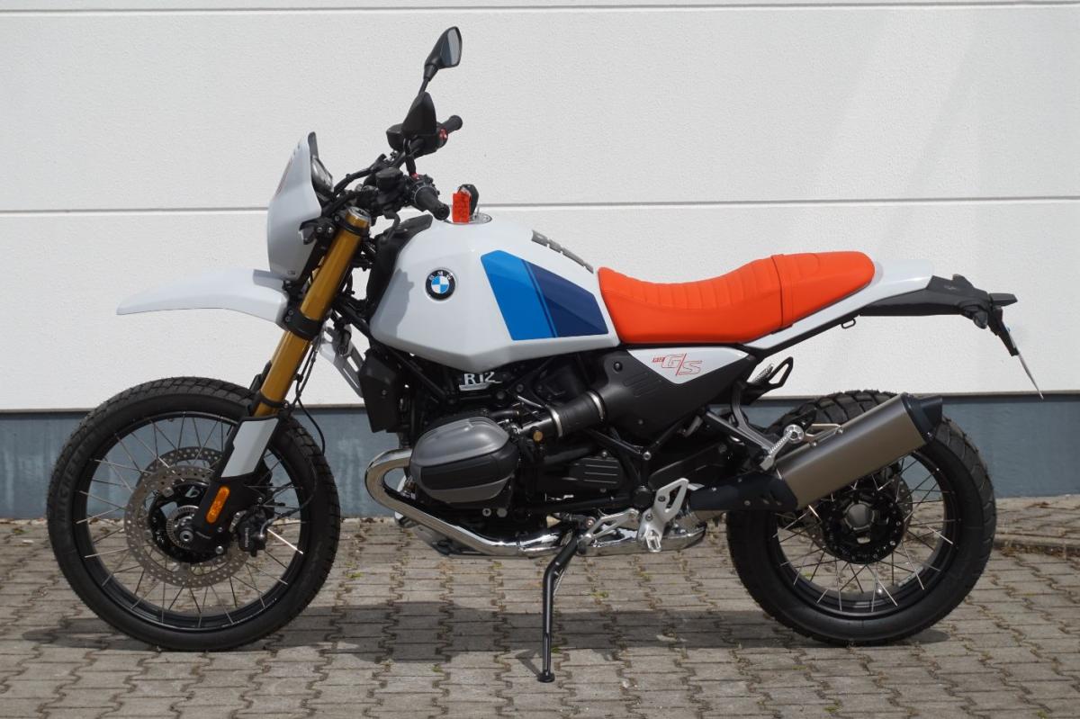 BMW R 12 G/S in Weiß von vorne