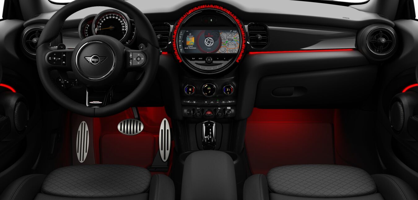 MINI MINI Cabrio im Innenraum von vorne