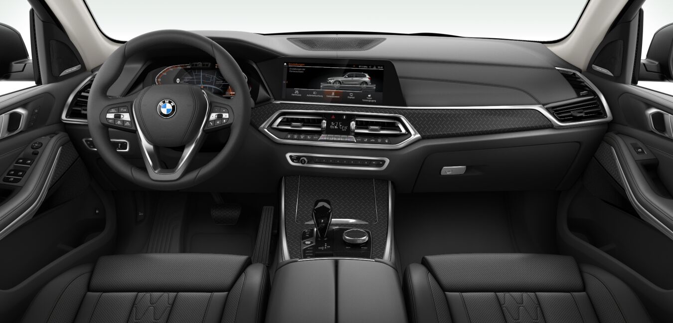 BMW BMW X im Innenraum von vorne