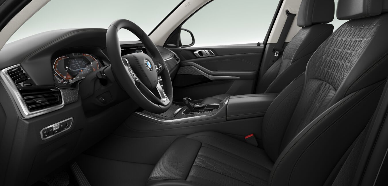 BMW BMW X im Innenraum seitlich