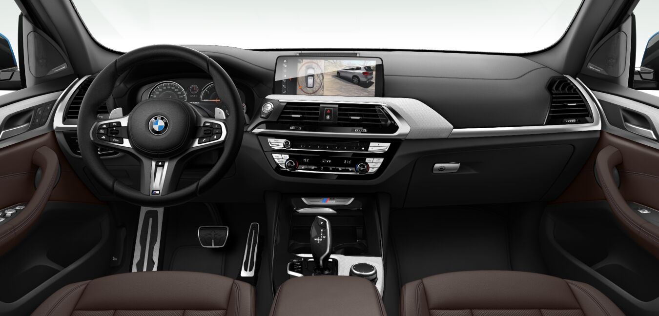 BMW BMW X im Innenraum von vorne