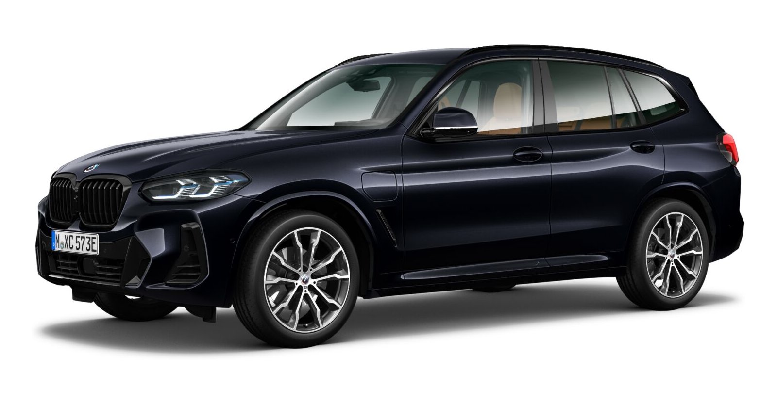 BMW BMW X in Schwarz von vorne BMW BMW X in Schwarz von vorne