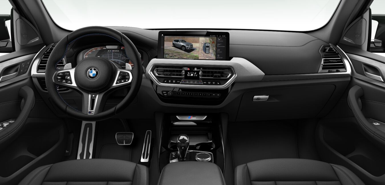 BMW BMW X im Innenraum von vorne