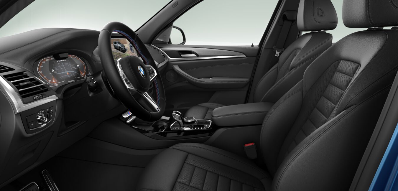 BMW BMW X im Innenraum seitlich