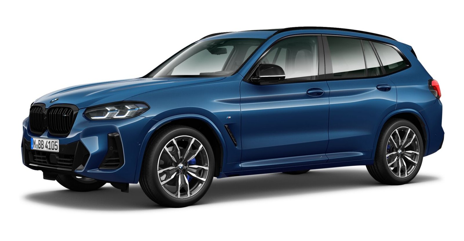BMW BMW X in Blau von vorne