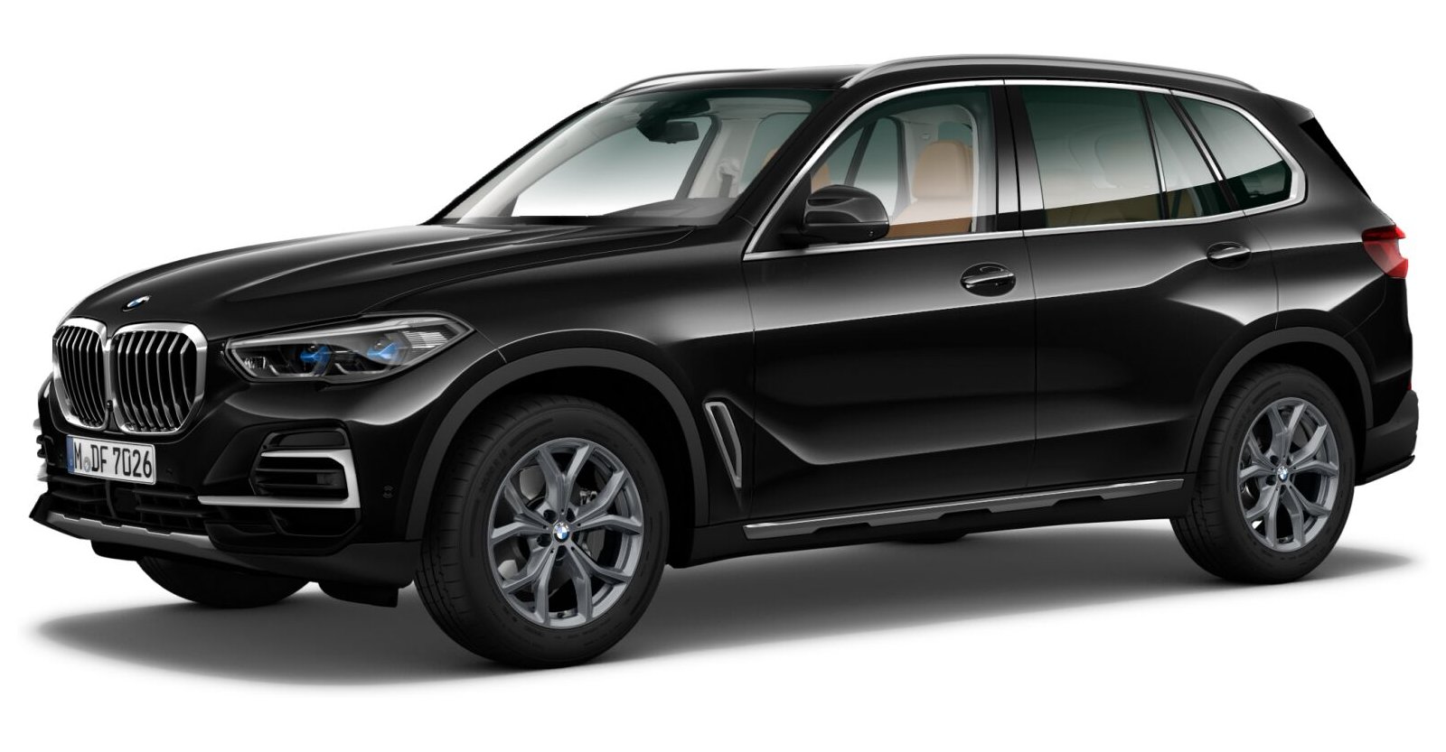 BMW BMW X in Schwarz von vorne BMW BMW X in Schwarz von vorne
