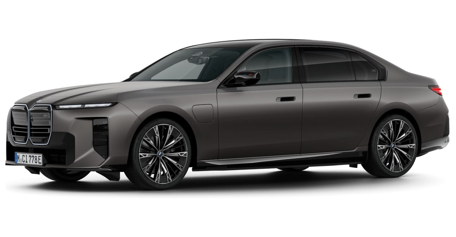 BMW BMW 7er in Grau von vorne BMW BMW 7er in Grau von vorne