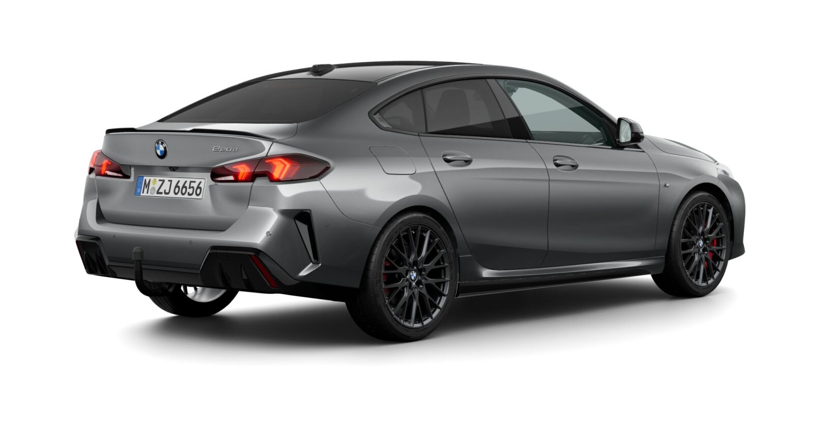BMW BMW 2er in Grau von hinten BMW BMW 2er in Grau von hinten