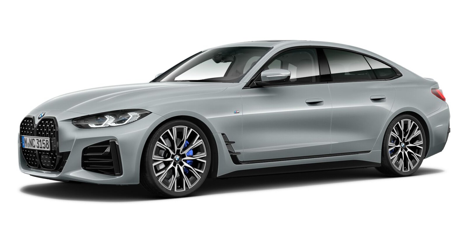 BMW BMW 4er in Grau von vorne BMW BMW 4er in Grau von vorne