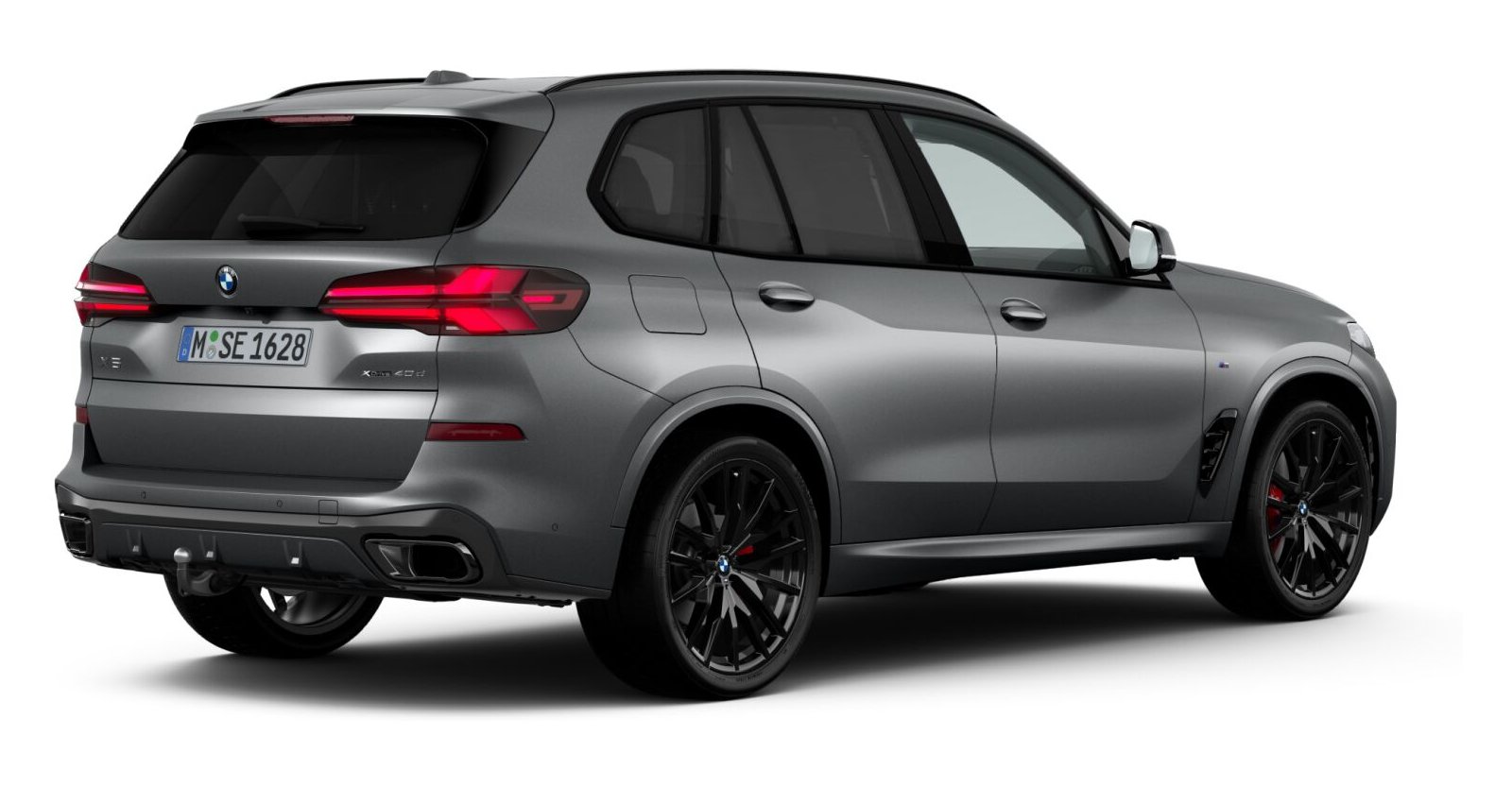 BMW BMW X in Grau von hinten
