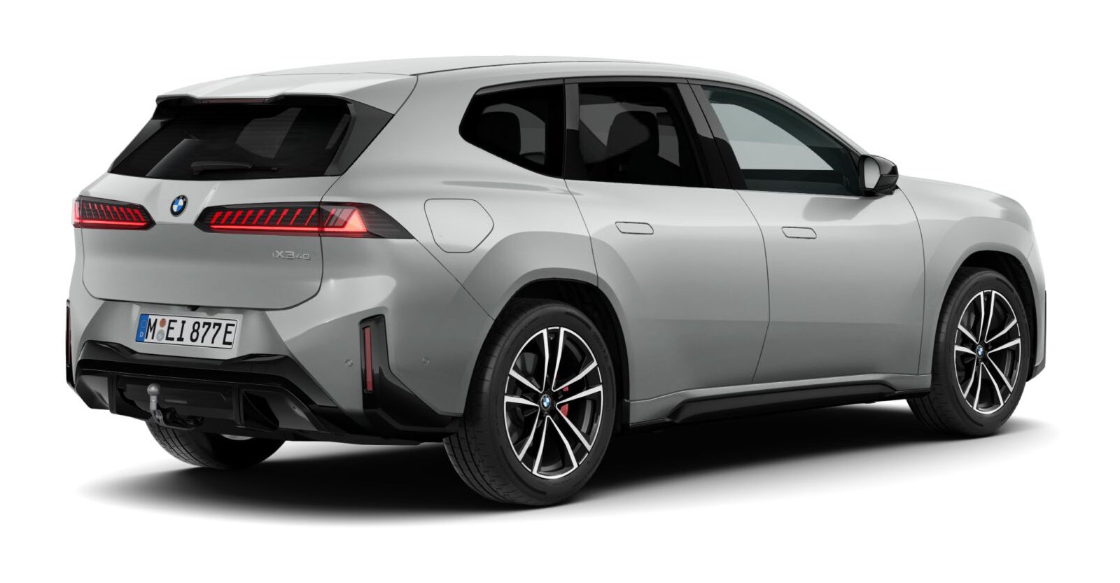BMW BMW I in Grau von hinten