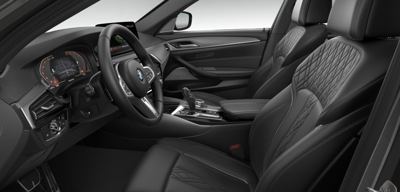 BMW BMW 5er im Innenraum seitlich