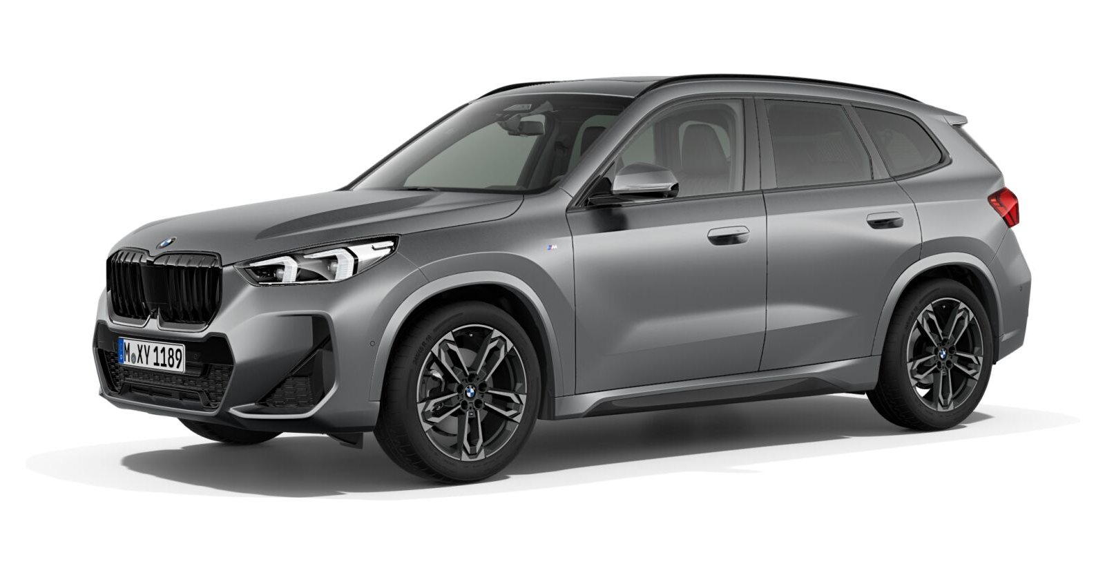 BMW X1 xDrive23i in Grau von vorne BMW X1 xDrive23i in Grau von vorne