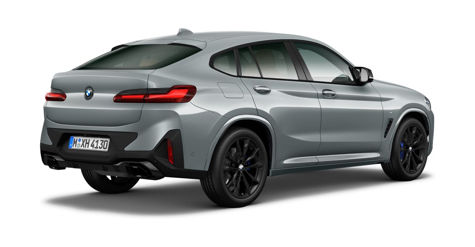 BMW BMW X in Grau von hinten BMW BMW X in Grau von hinten