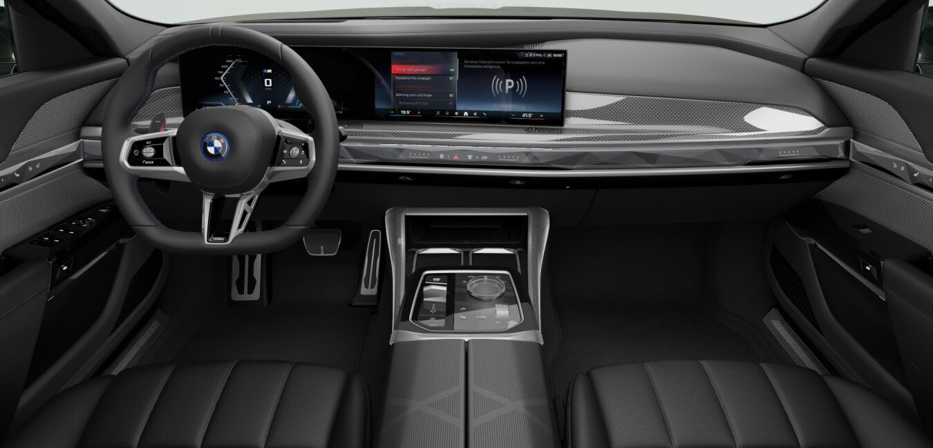 BMW BMW 7er im Innenraum von vorne BMW BMW 7er im Innenraum von vorne