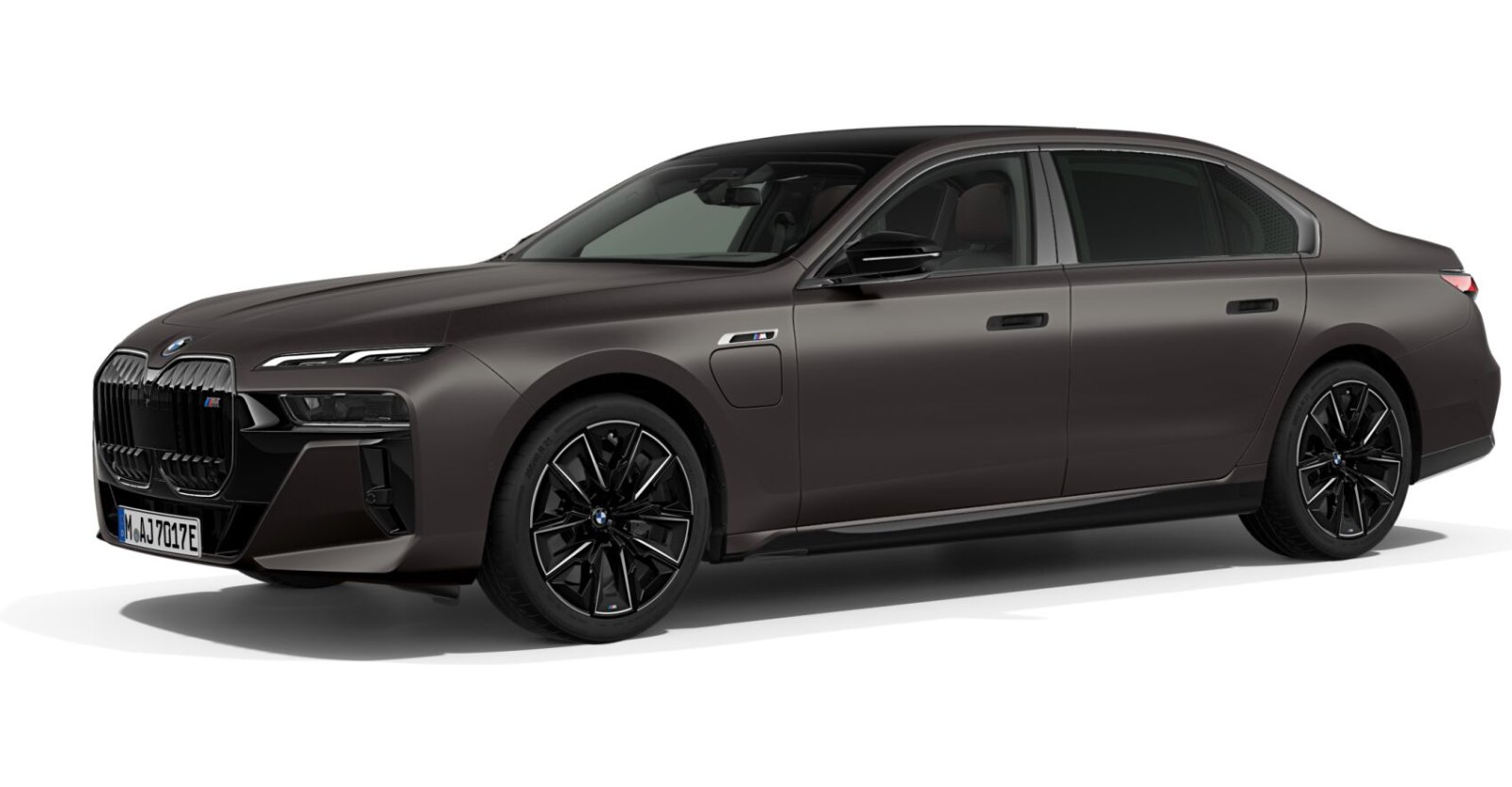 BMW BMW 7er in Grau von vorne BMW BMW 7er in Grau von vorne