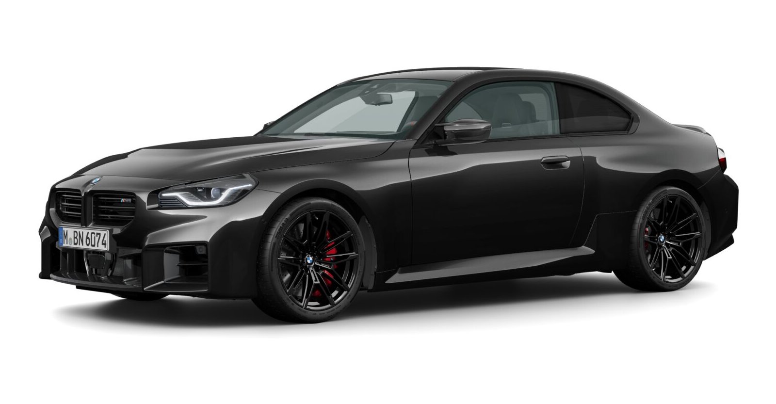 BMW BMW M in Schwarz von vorne BMW BMW M in Schwarz von vorne