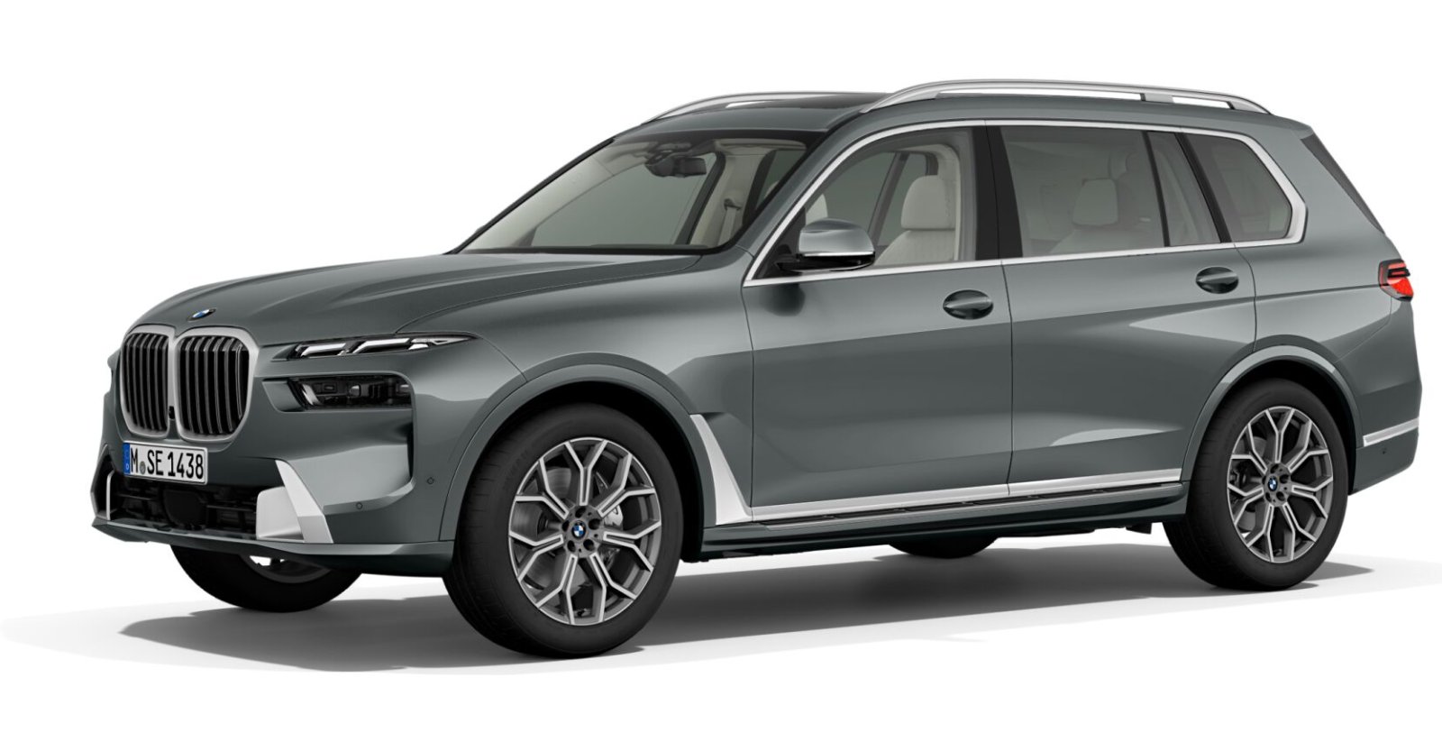 BMW BMW X in Grau von vorne BMW BMW X in Grau von vorne