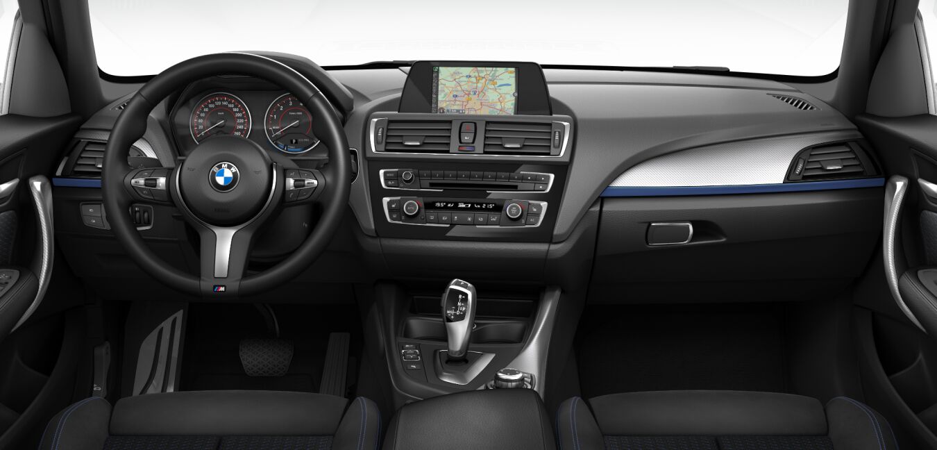 BMW BMW 1er im Innenraum von vorne