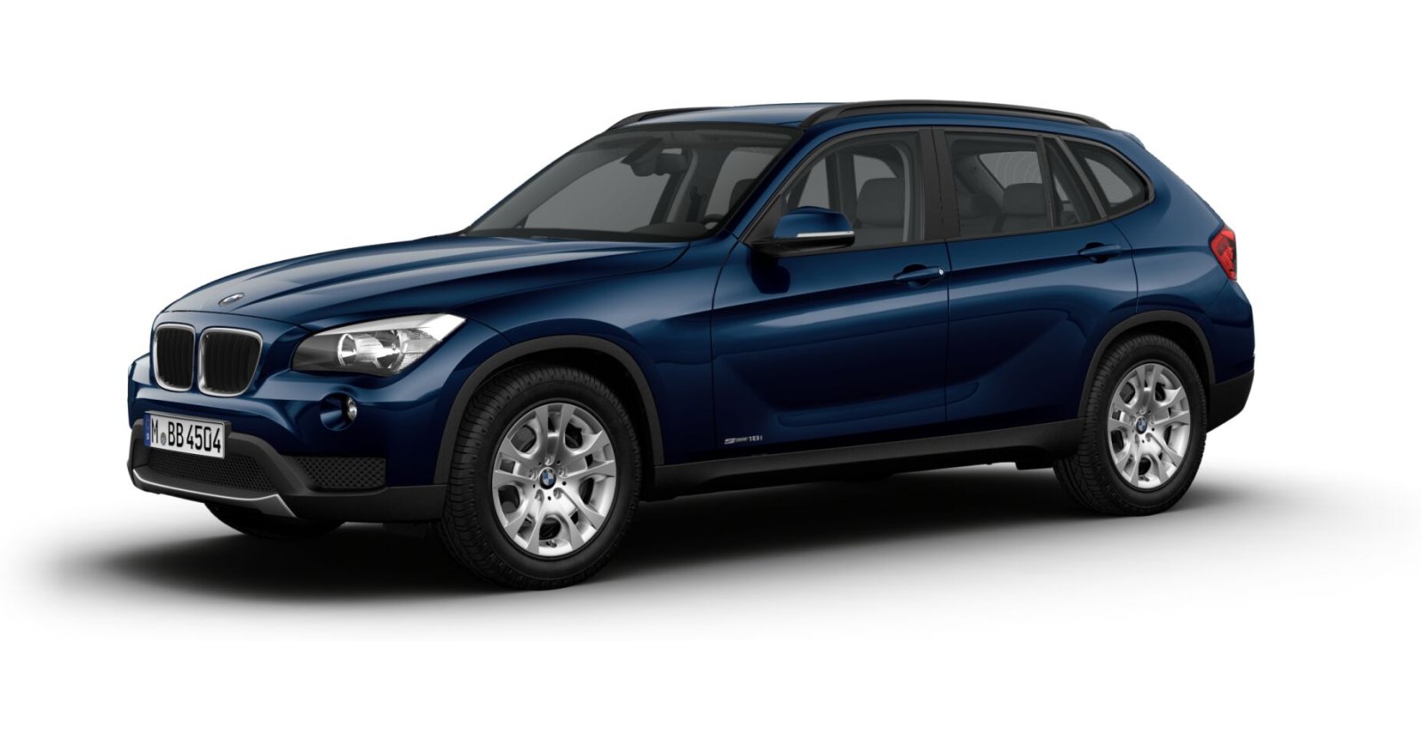 BMW BMW X in Blau von vorne BMW BMW X in Blau von vorne