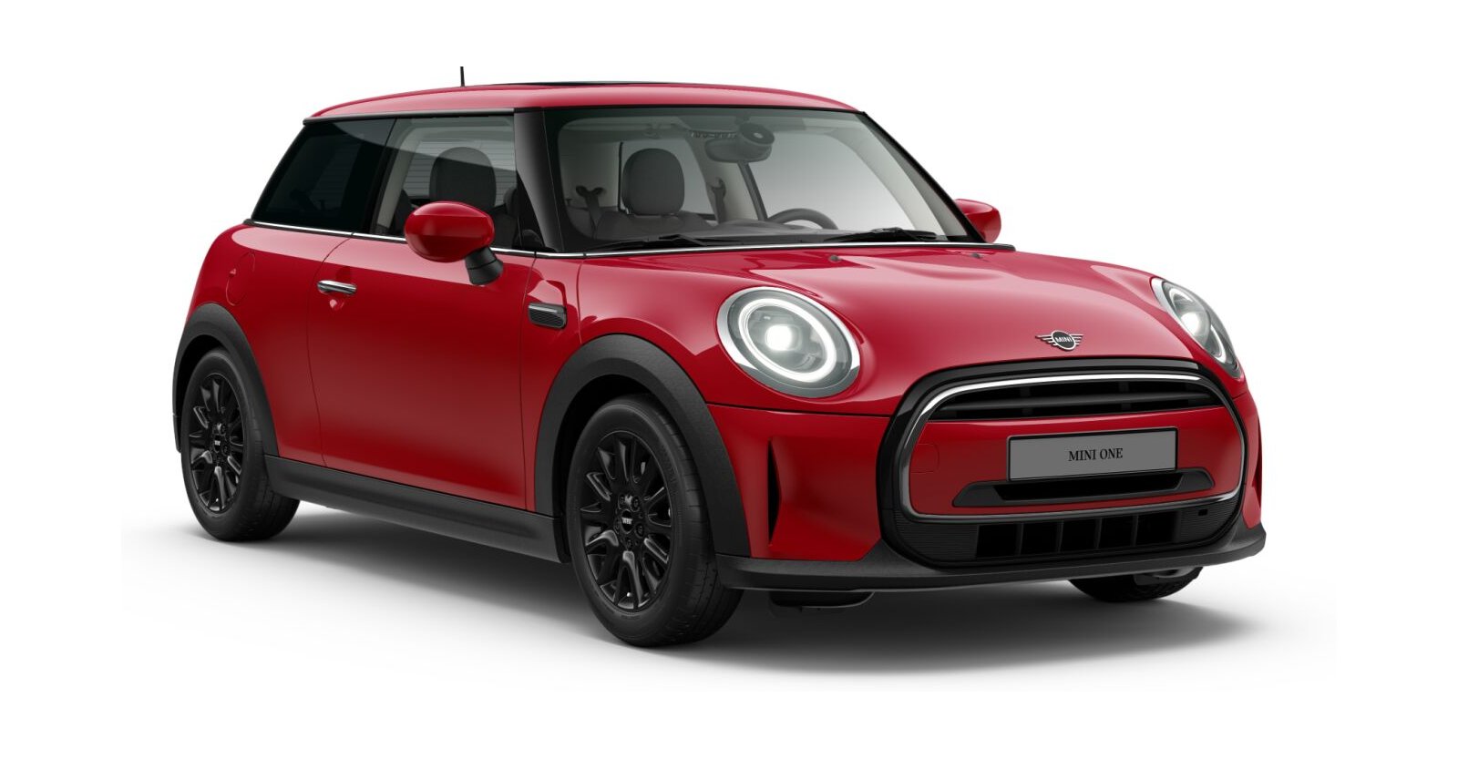 MINI MINI 3-Türer in Rot von vorne MINI MINI 3-Türer in Rot von vorne