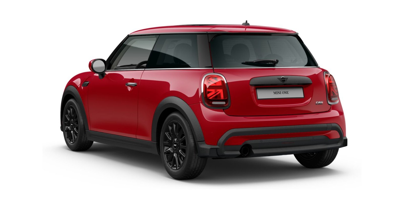 MINI MINI 3-Türer in Rot von hinten MINI MINI 3-Türer in Rot von hinten