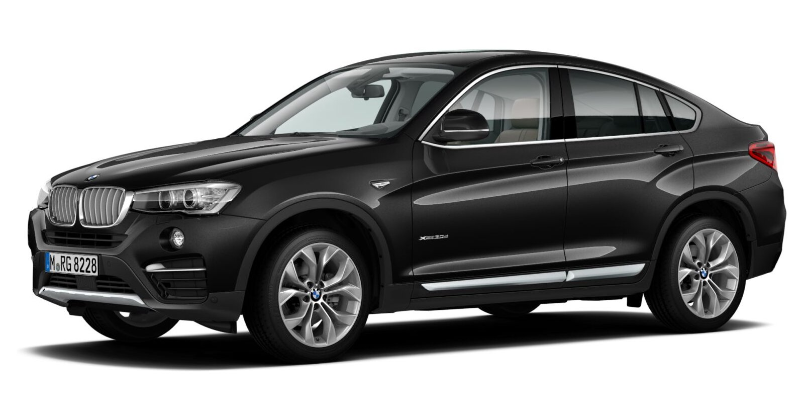 BMW BMW X in Grau von vorne BMW BMW X in Grau von vorne