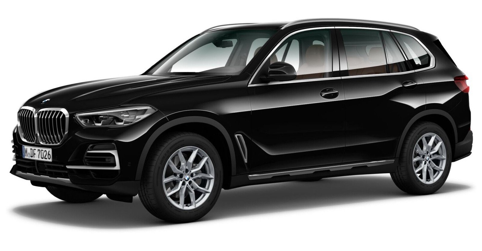 BMW BMW X in Schwarz von vorne BMW BMW X in Schwarz von vorne
