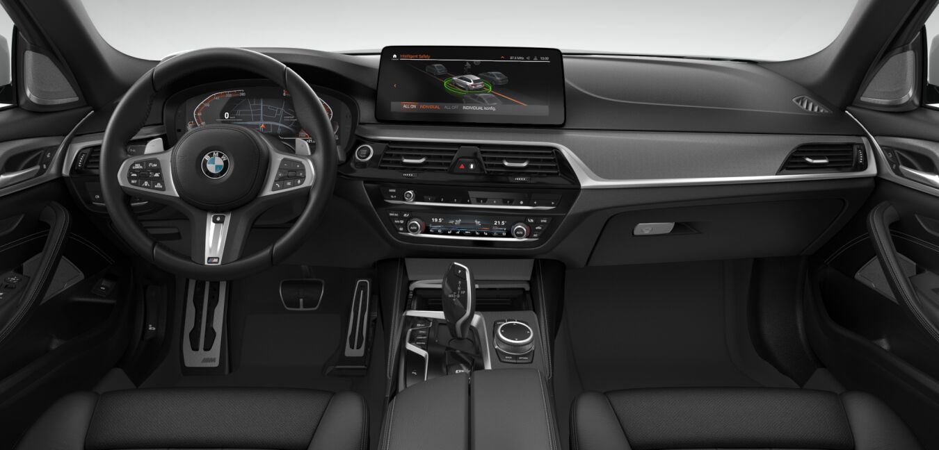 BMW BMW 5er im Innenraum von vorne BMW BMW 5er im Innenraum von vorne