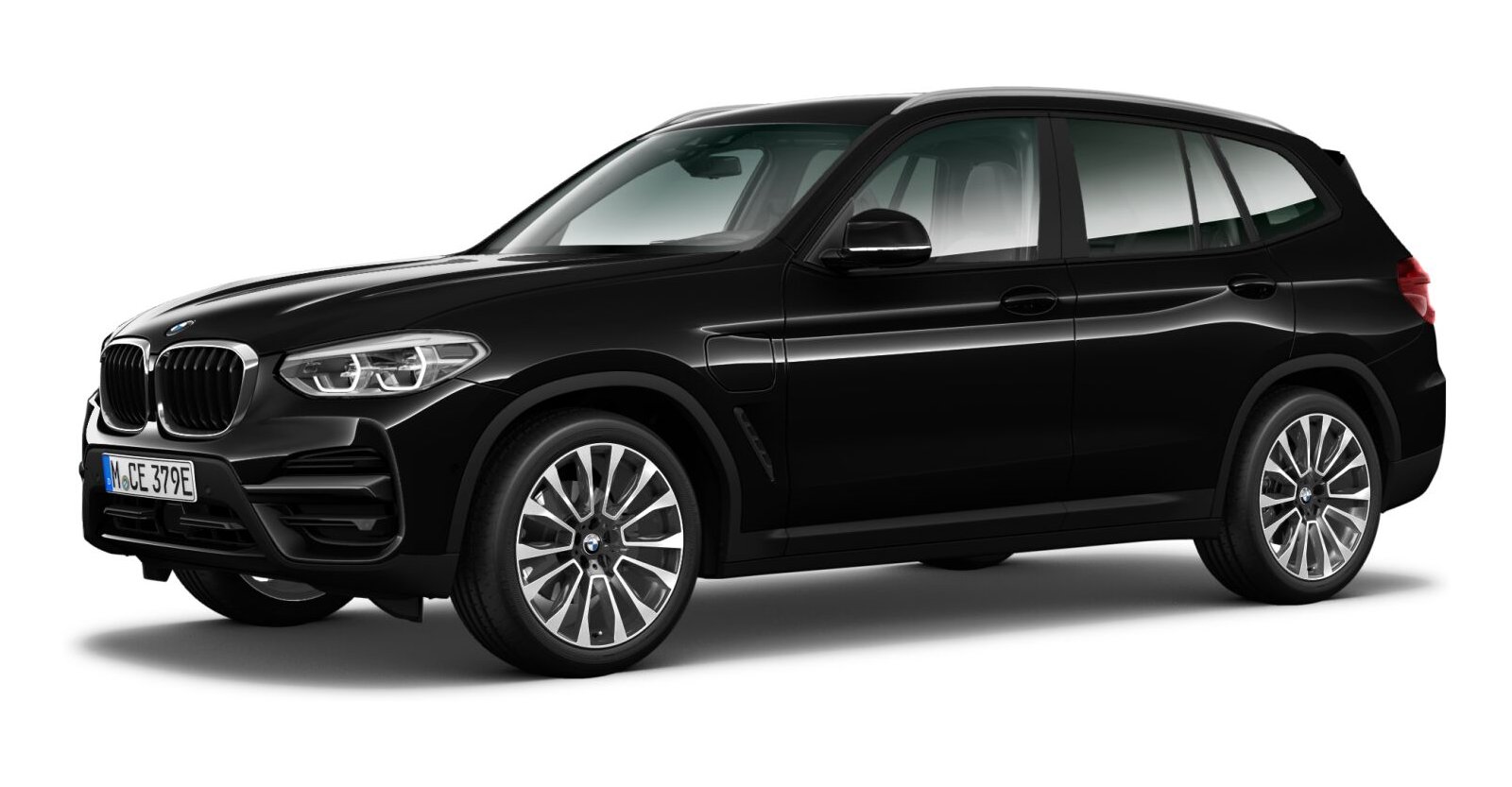 BMW BMW X in Schwarz von vorne BMW BMW X in Schwarz von vorne