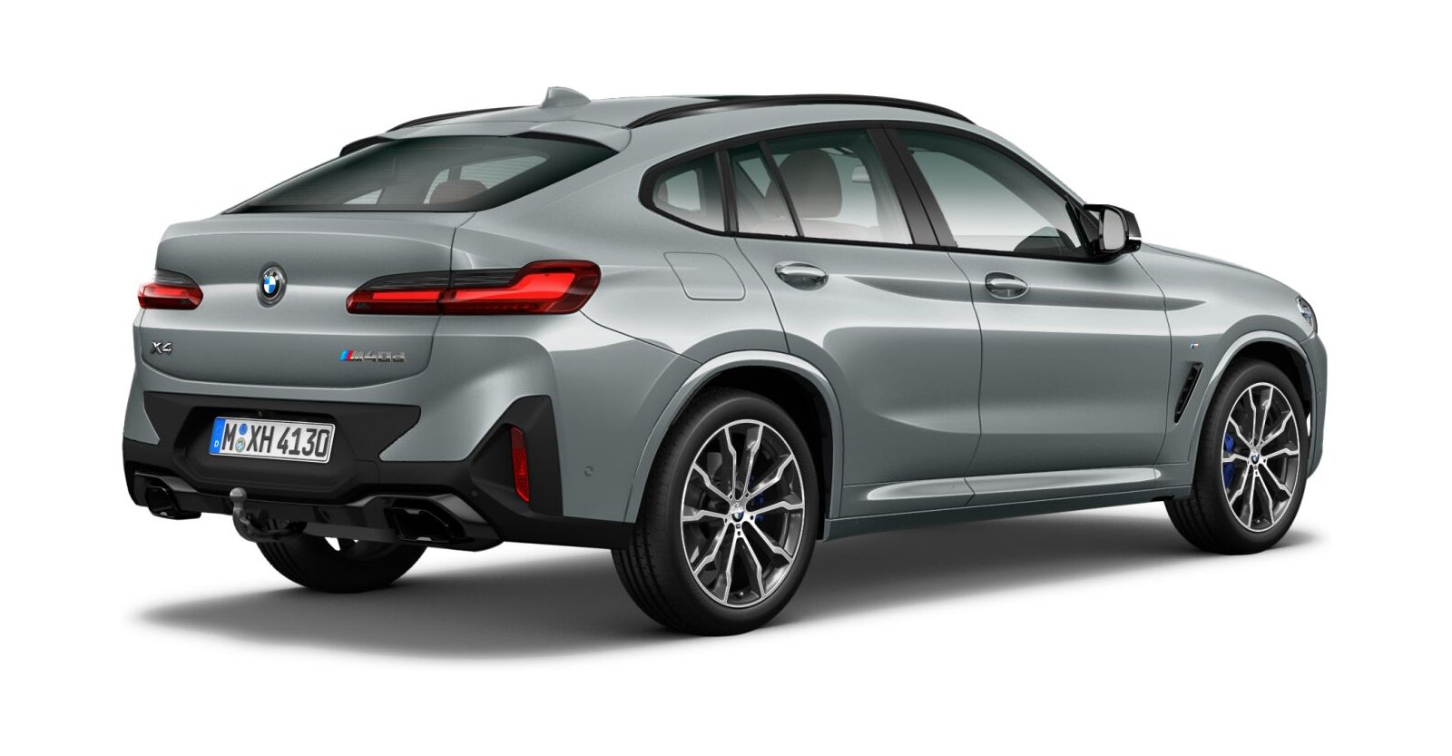 BMW BMW X in Grau von hinten BMW BMW X in Grau von hinten