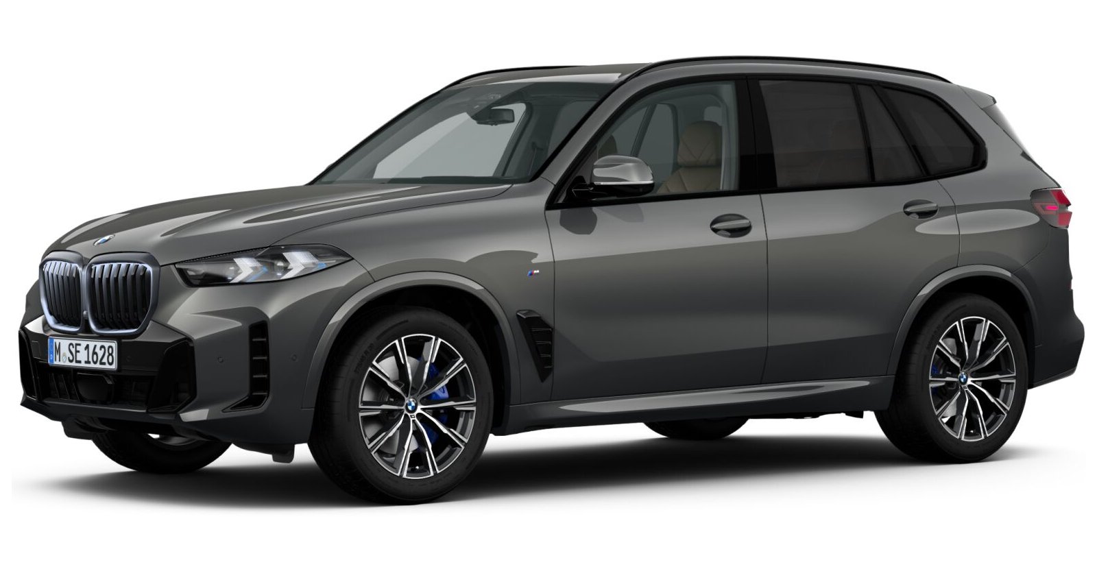 BMW X5 xDrive30d in Grau von vorne BMW X5 xDrive30d in Grau von vorne
