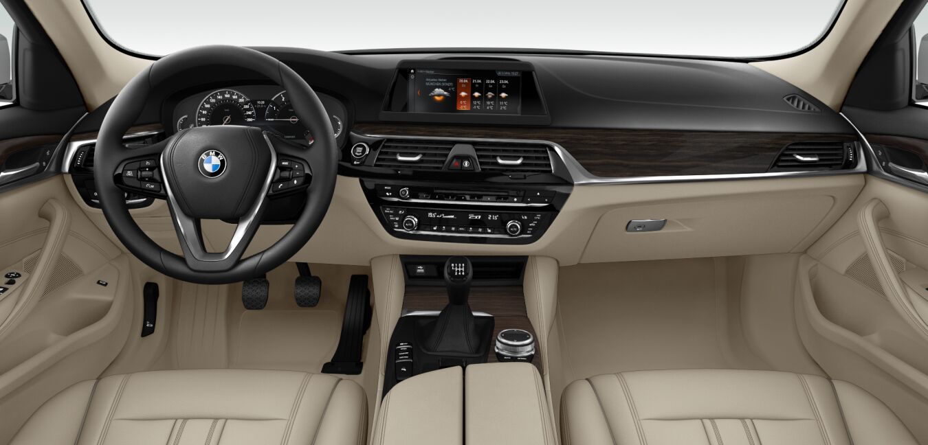 BMW BMW 5er im Innenraum von vorne BMW BMW 5er im Innenraum von vorne