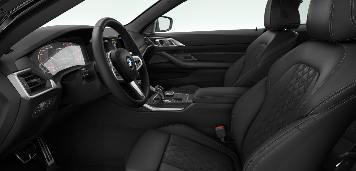 BMW BMW 4er im Innenraum seitlich BMW BMW 4er im Innenraum seitlich