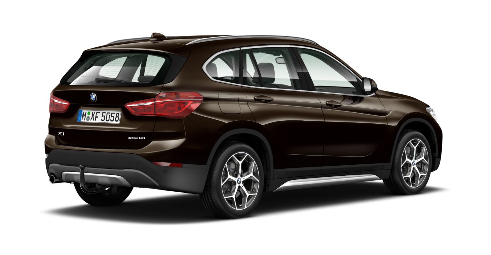 BMW BMW X in Braun von hinten BMW BMW X in Braun von hinten