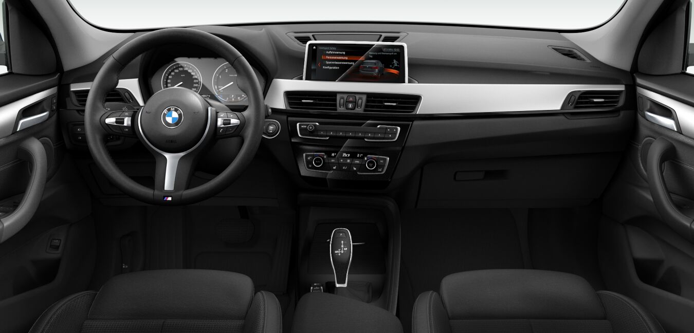BMW BMW X im Innenraum von vorne BMW BMW X im Innenraum von vorne