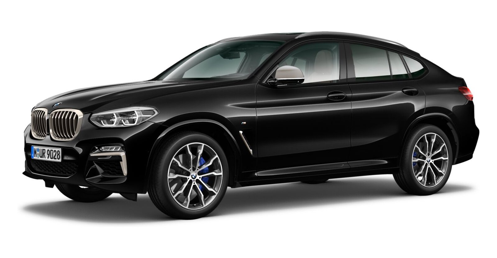 BMW BMW X in Schwarz von vorne BMW BMW X in Schwarz von vorne