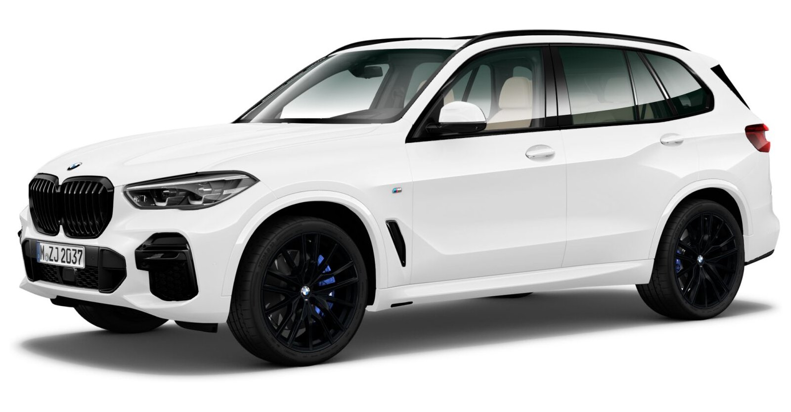 BMW BMW X in Weiß von vorne BMW BMW X in Weiß von vorne