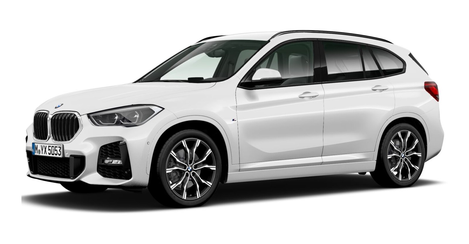 BMW BMW X in Weiß von vorne
